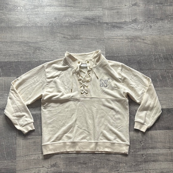 boxercraft Sweaters - Boxercraft USNA Midshipmen Lace Up Pullover